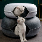 CozyDonut™ Cat Tunnel Bed