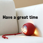 3Pcs Dreamcat Interactive Cat Toys Balls for Indoor Cats 2026 New Motion Activated with 360° Smart Automatic Rolling USB Charging Red Toy with Standby Chirping for Bored Kitten Pet Cats Dogs App Control