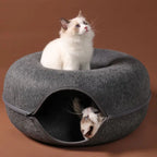 CozyDonut™ Cat Tunnel Bed