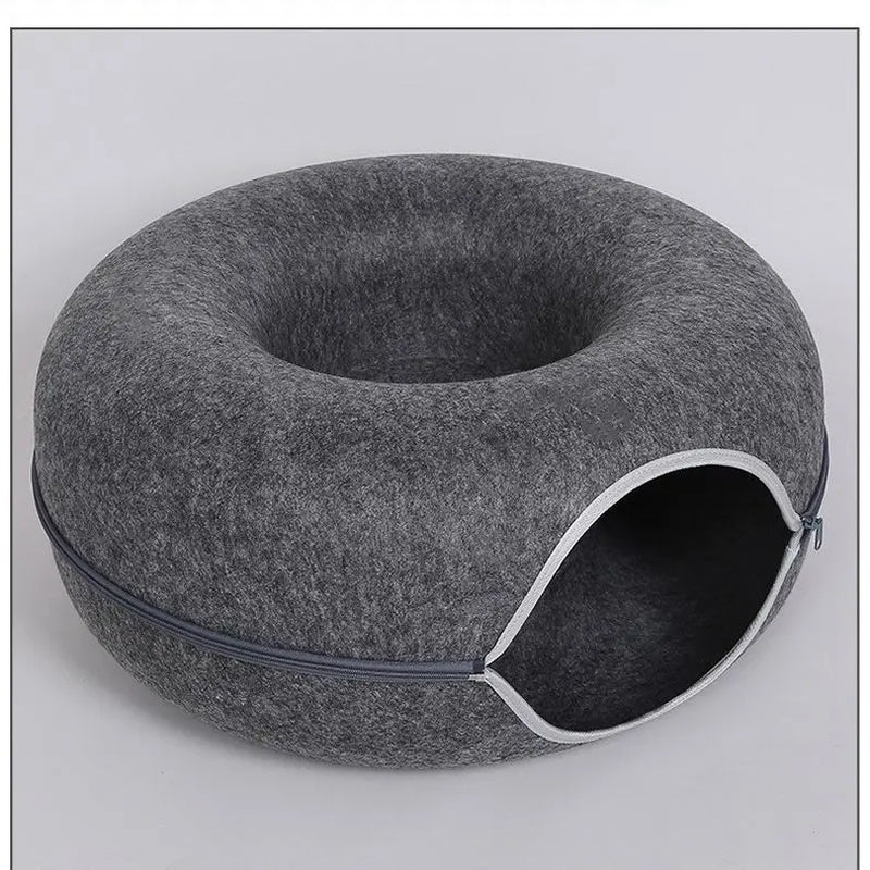 CozyDonut™ Cat Tunnel Bed
