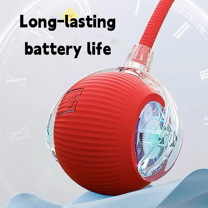 3Pcs Dreamcat Interactive Cat Toys Balls for Indoor Cats 2026 New Motion Activated with 360° Smart Automatic Rolling USB Charging Red Toy with Standby Chirping for Bored Kitten Pet Cats Dogs App Control